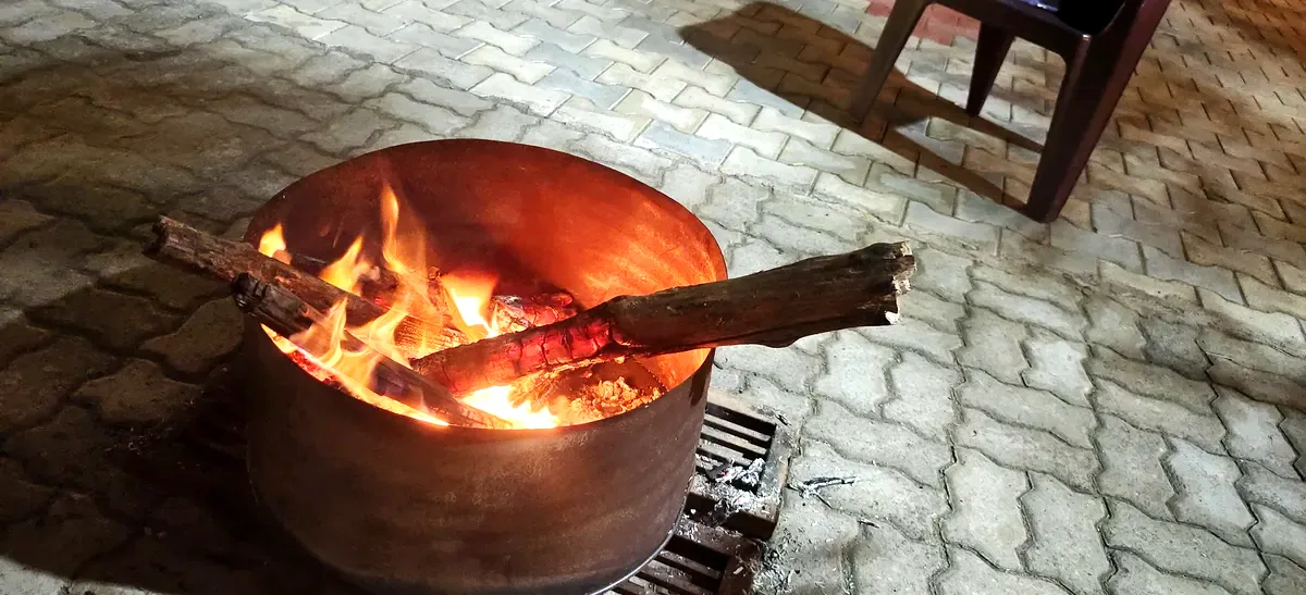 La Mithila Resort Pondicherry - bonfire area