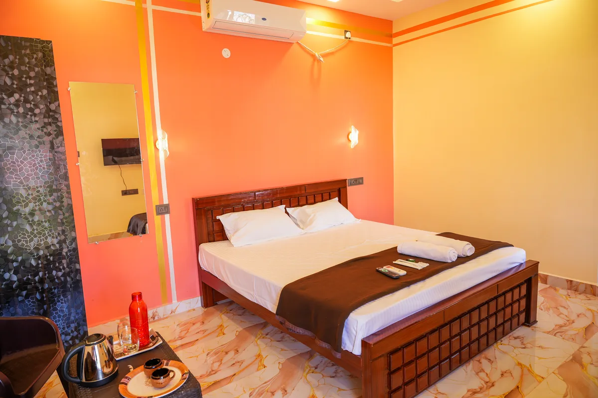 La Mithila Resort Pondicherry - couple room bathroom attached hot water