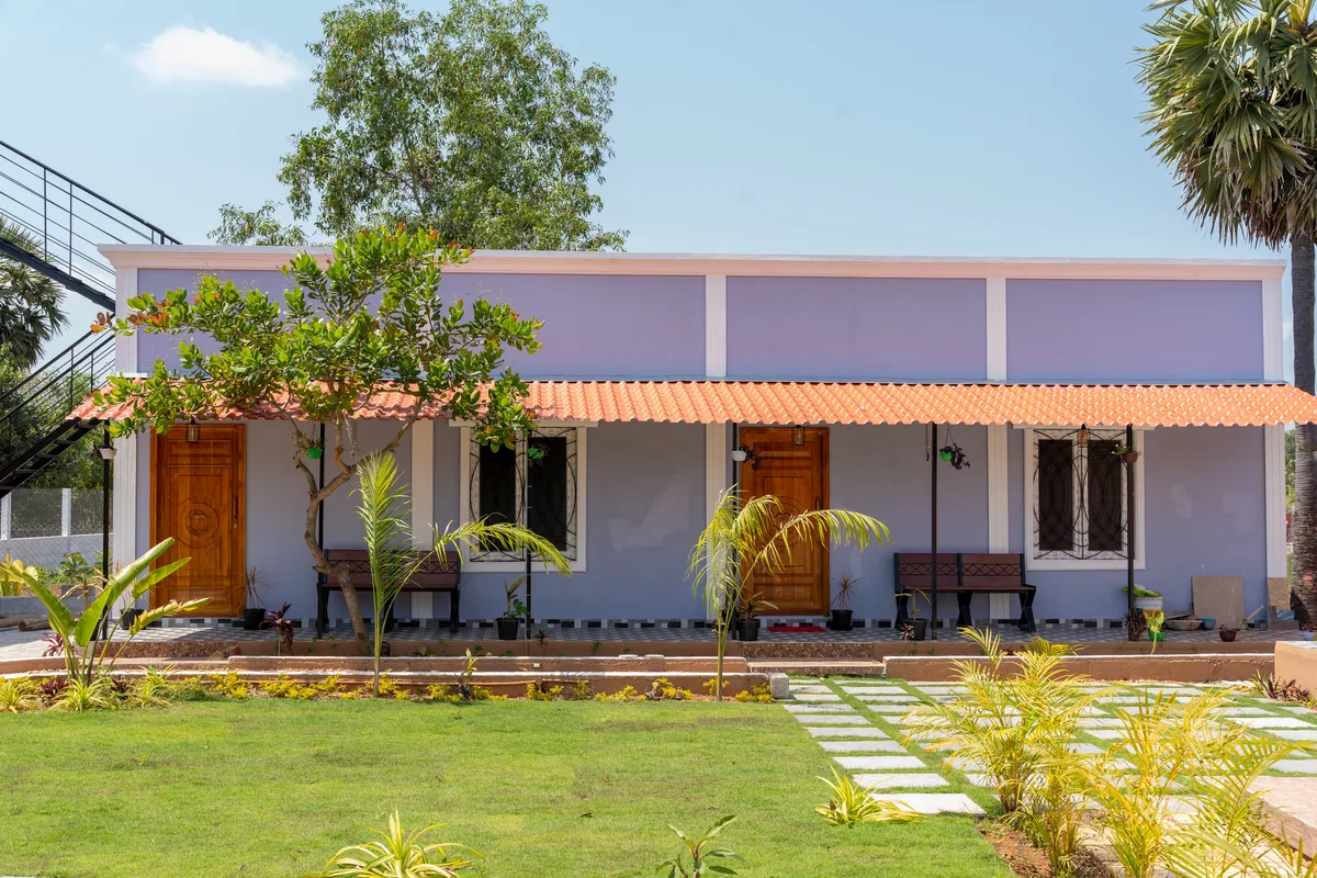 La Mithila Resort Pondicherry - couple room outdoor sit-out