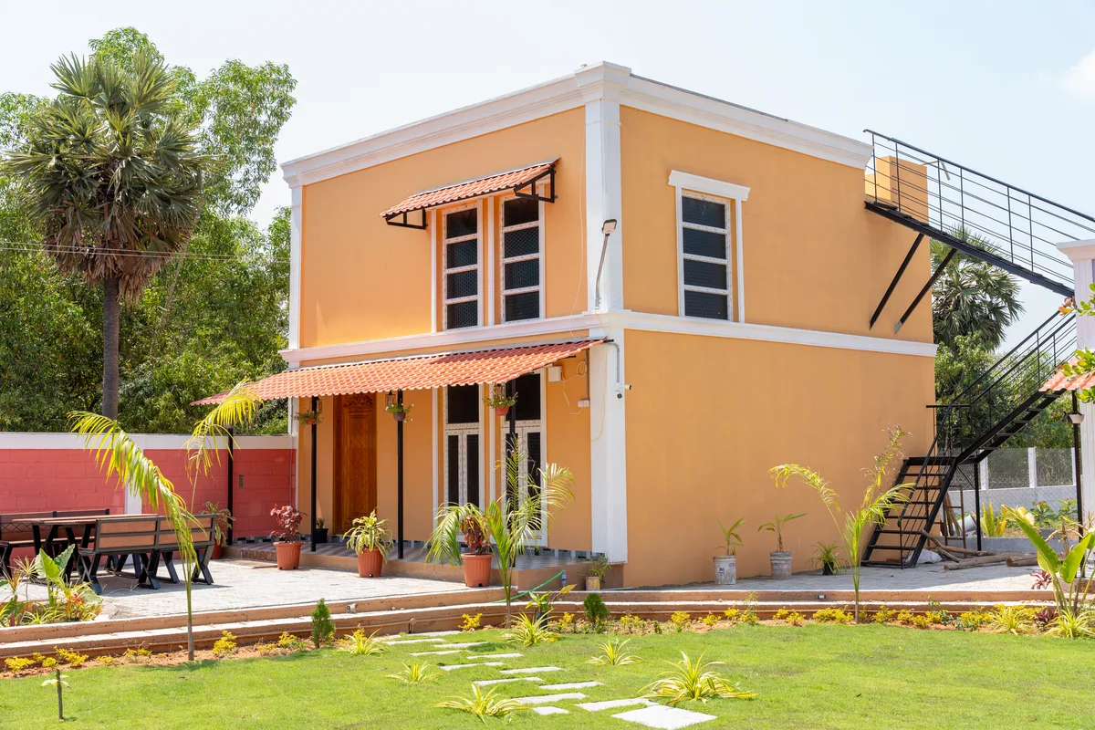 La Mithila Resort Pondicherry - deluxe suite room exterior outdoor view